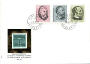 FDC SŁAWNI LUDZIE SZWAJCARIA MI.1024-1026