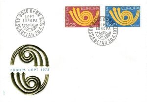 FDC EUROPA CEPT SZWAJCARIA MI.994-995