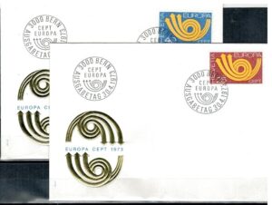 FDC EUROPA CEPT SZWAJCARIA MI.994-995