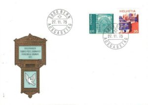 FDC ARCHITEKTURA SZWAJCARIA MI.1067-1068