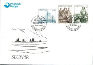 FDC SŁANIA WYSPY OWCZE MI.103-105