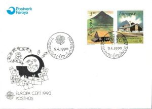 FDC EUROPA CEPT WYSPY OWCZE MI.198-199