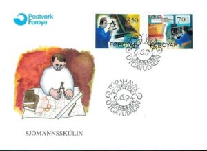 FDC SZKOŁA MORSKA WYSPY OWCZE MI.264-265