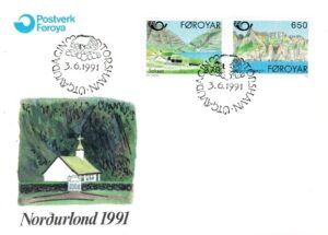 FDC KOŚCIÓŁ WYSPY OWCZE MI.219-220