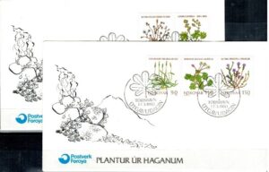 FDC FLORA WYSPY OWCZE MI.48-52