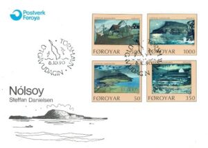 FDC MALARSTWP WYSPY OWCZE MI.207-210