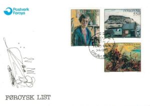 FDC SŁANIA WYSPY OWCZE MI.118-120