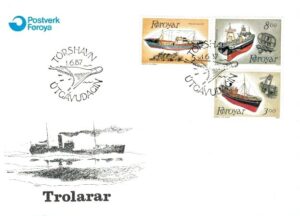 FDC MARYNISTYKA WYSPY OWCZE MI.151-153