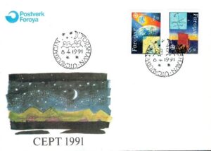 FDC EUROPA CEPT WYSPY OWCZE MI.215-216