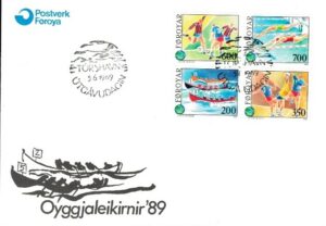 FDC SPORT WYSPY OWCZE MI.186-189