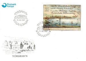 FDC MARYNISTYKA WYSPY OWCZE MI.BL.3