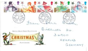 FDC SZTUKA ANGLIA MI.1051-1055