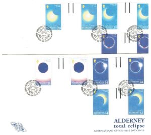 FDC ZAĆMIENIE ALDERNEY MI.131-136 NR2