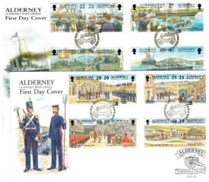FDC WOJSKO ALDERNEY MI.BL.137-144