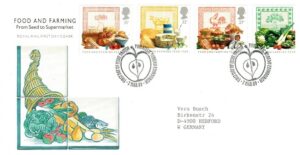 FDC ŻYWNOŚĆ ANGLIA MI.1194-1197