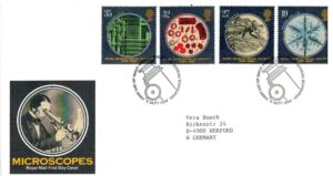 FDC OBRAZ MIKROSKOPOWY ANGLIA MI.1218-1221