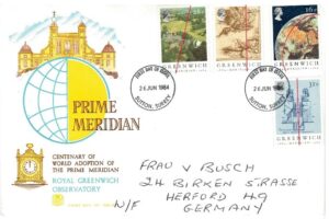 FDC OBSERWATORIUM ANGLIA MI.993-996 NR2