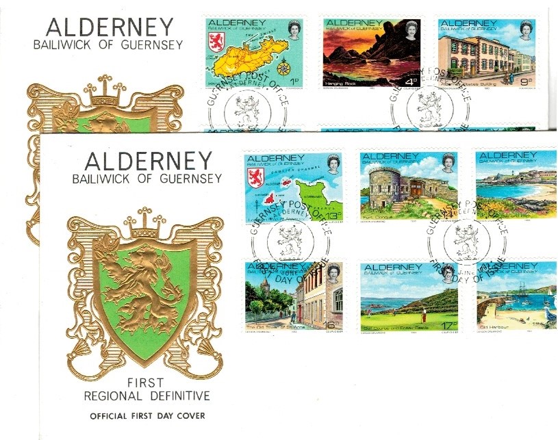 FDC TURYSTYKA ALDERNEY MI.1-12