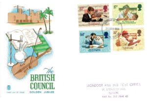 FDC ROCZNICA ANGLIA MI.1008-1011