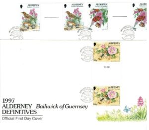 FDC FLORA I FAUNA ALDERNEY MI.100-102 NR2