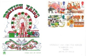 FDC WESOŁE MIASTECZKO I CYRK ANGLIA MI.966-969 NR2