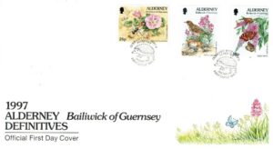 FDC FLORA I FAUNA ALDERNEY MI.100-102 NR1