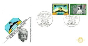 FDC SŁAWNI LUDZIE HOLANDIA MI.1053-1054