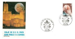 WIZYTA JANA PAWŁA II HISZPANIA-JAVIER