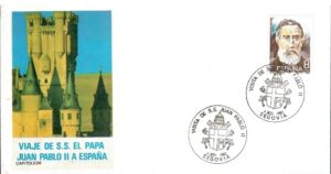 WIZYTA JANA PAWŁA II HISZPANIA-SEGOVIA