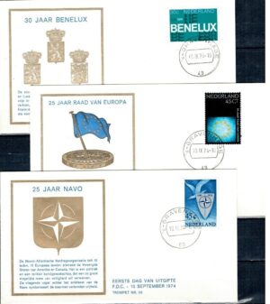 FDC NATO HOLANDIA MI.1035-1037 NR2