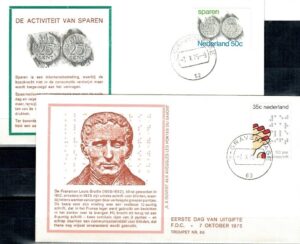 FDC ROCZNICA HOLANDIA MI.1057-1058