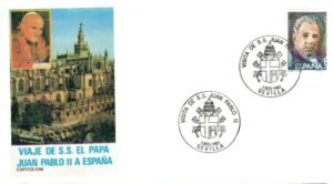 WIZYTA JANA PAWŁA II HISZPANIA-SEVILLA