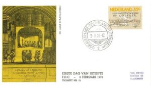 FDC ROCZNICA HOLANDIA MI.1063