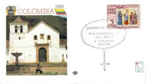 WIZYTA JANA PAWŁA II KOLUMBIA-CHIQUINQUIRA