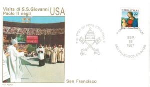WIZYTA JANA PAWŁA II USA-SAN FRANCISCO