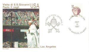 WIZYTA JANA PAWŁA II USA-LOS ANGELES