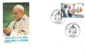 WIZYTA JANA PAWŁA II HISZPANIA-GRANADA