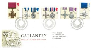 FDC MEDALE I ORDERY ANGLIA MI.1291-1294