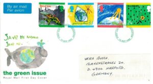 FDC OCHRONA ŚRODOWISKA ANGLIA MI.1414-1417