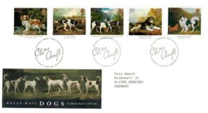 FDC PSY ANGLIA MI.1305-1309