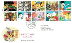 FDC BAJKI ANGLIA MI.1431-1440 NR1