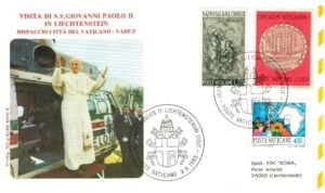 WIZYTA JANA PAWŁA II LIECHTENSTEIN-VADUZ