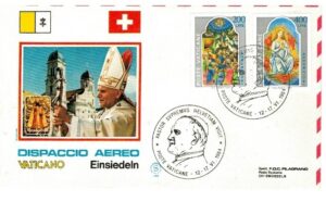 WIZYTA JANA PAWŁA II SZWAJCARIA-EINSIEDELN