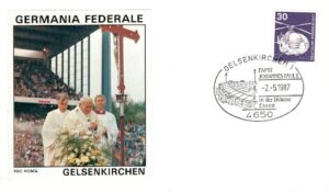WIZYTA JANA PAWŁA II NIEMCY-GELSENKIRCHEN
