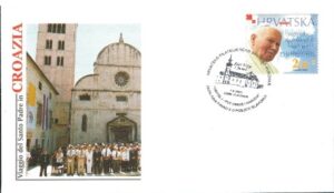 WIZYTA JANA PAWŁA II CHORWACJA-VUKOVAR