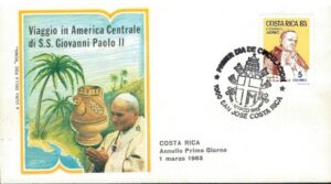 WIZYTA JANA PAWŁA II KOSTARYKA-SAN JOSE