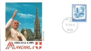 WIZYTA JANA PAWŁA II AUSTRIA-WIEDEŃ