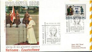 WIZYTA JANA PAWŁA II POLSKA-CZĘSTOCHOWA