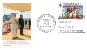 WIZYTA JANA PAWŁA II HONDURAS-TEGUCIGALPA
