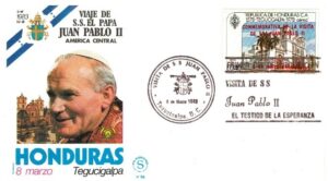 WIZYTA JANA PAWŁA II HONDURAS-TEGUCIGALPA